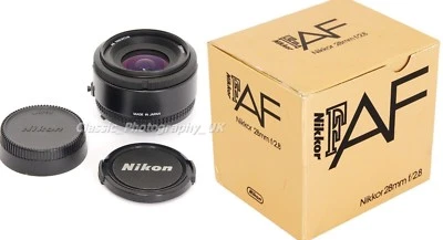 Nikon AF Nikkor 28mm 1:2.8 WIDE-Angle Nikon Ai-S Lens for Film & DIGITAL SLR - Image 1 of 4