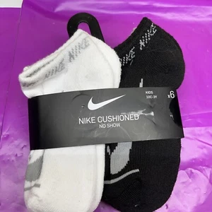 Nike Cushioned No Show unisex socks size 10c-3Y 5-7 years old #BN0472-042 FRE SH - Picture 1 of 8