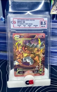 🔥 CG 8.5 Entei Pokemon ID STR Full Art 🔥 - Picture 1 of 1