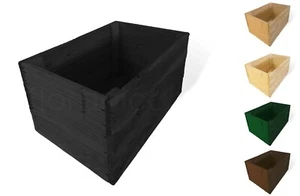 Floranica Pflanzkasten Lärchenholz Pflanzkübel aus Lärche Entwässerungsloch - Bild 1 von 61