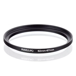 RISE(UK) 62mm-67mm 62-67 mm 62 to 67 Step Up Ring Filter Adapter black - Picture 1 of 3
