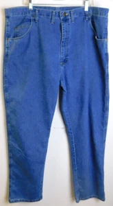 Wrangler Rugged Wear Straight Leg Style Jeans Men’s 44 X 32 (43x32.5) Blue Denim - Picture 1 of 8