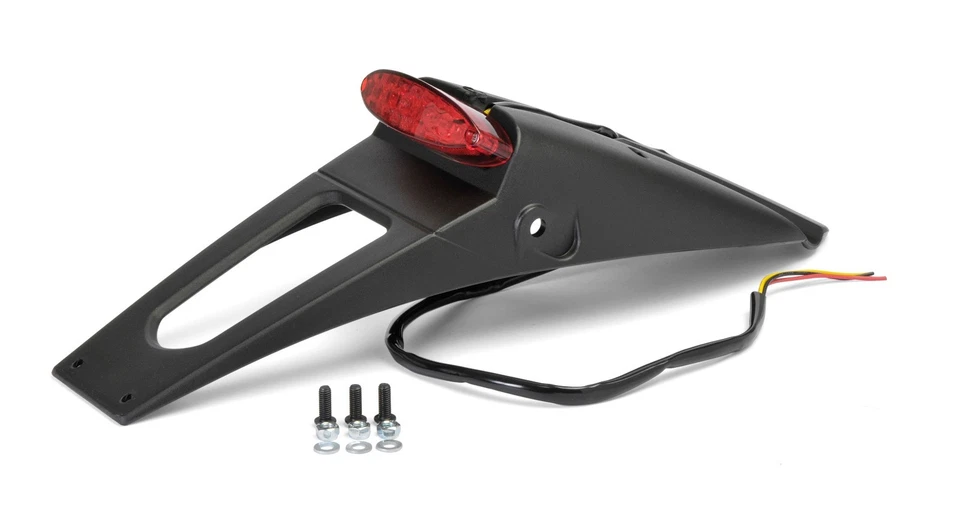 Polisport Universal LED Tail tidy / Rear stop Light taillight spoiler Enduro L - Image 1 of 1