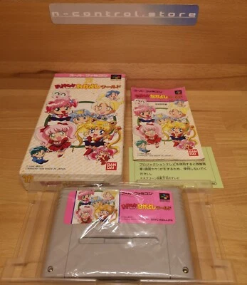 SAILORMOON PANIC NAKAYOSHI Nintendo Super Famicom OVP CIB SNES Spiel Sammlung - Bild 1 von 4