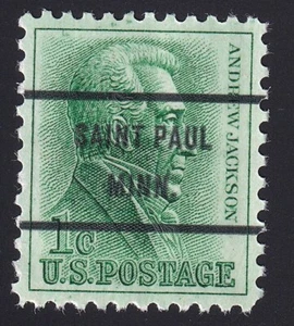 1209 Jackson 1c Bureau Precancelar ""Saint Paul Minn""." - Imagen 1 de 1
