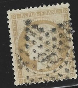 (C2710) France Classique Cérès 1870 N°38 obl étoile 8 - Picture 1 of 1