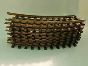 LGB Spur G Modelleisenbahn 8x gebogenes Gleis R600mm Gleise Schienen 11000 - Bild 1 von 8