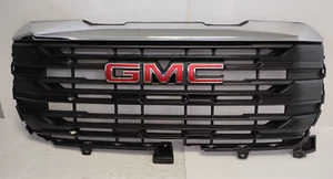 2022-2023 GMC Sierra 1500 Black Chrome Grille OEM 84878062 - Picture 1 of 15