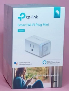 ECHO Smart Plug WIFI ~ Amazon ALEXA Google Assistant Wi-Fi ~ tp-link HS105 NEW - Picture 1 of 4