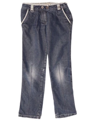 BURBERRY Girls Straight Jeans 9-10 Years W24 L25 Blue Cotton AG02 - Image 1 of 4