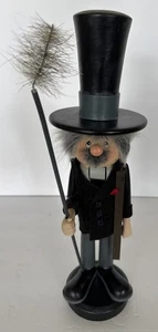 ZIMS Chimney Sweeper Nutcracker with Ladder 1996 Vintage 15” Tall Signed - Picture 1 of 15
