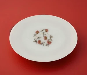 Vintage Fleurette Fire-King Ofengeschirr Oval Servierplatte 12”x 9” um 1959 - Bild 1 von 9