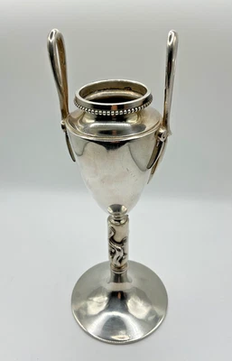 Jarrón GORHAM Sterling Bud de 1860’ raro aplicado estético lagartos e insectos Foto 1 de 4