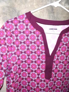 VESTIDO LANDS' END / TRAJE DE BAÑO CUBRE TALLA PEQUEÑA... USADO UNA VEZ! WOW! - Imagen 1 de 4