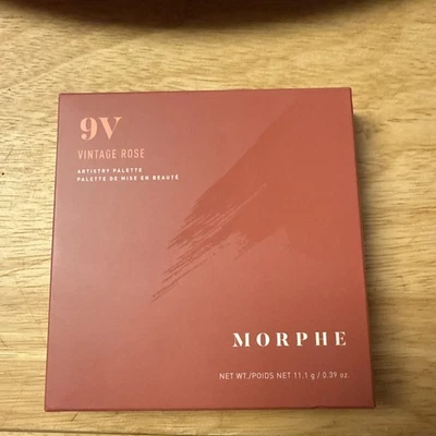 MORPHE 9V Vintage Rose Artistry Palette  0.35oz    NEW IN BOX - Image 1 of 4