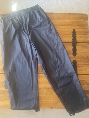 New NWT Sun Mountain Rain Wear Provisional Pants Black Waterproof Golf Large L - Image 1 of 4