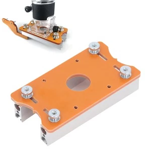 Wood Router Table Insert Plate, Aluminum Woodworking Benches Router Slotting ... - Picture 1 of 9