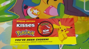Hershey's Kisses x Pokemon Limited Edition Official Patch - Picture 1 of 1
