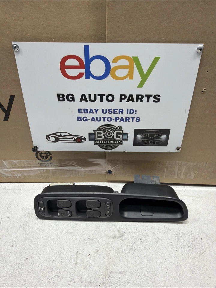 Volvo V70 S70 1998 1999 2000 interruptor de ventana principal de energía eléctrica genuina OEM Foto 1 de 4
