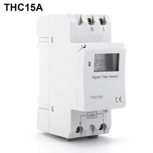 1Pcs Programmable Digital Timer Switch Weekly 7 Days Relay Control THC15A - Picture 1 of 12