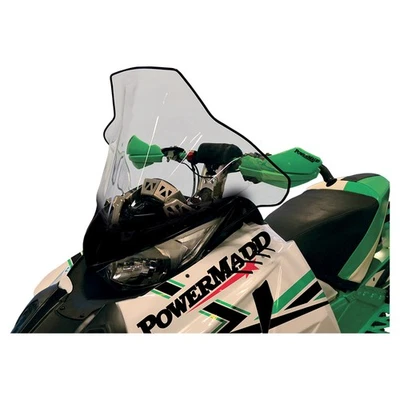 Parabrisas Powermadd Cobra - 19 pulgadas - Transparente con Black Fade - 12040 Foto 1 de 2