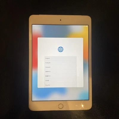 Apple iPad Mini 4th Gen In Rose Gold Bundle Screen Protector & Green JETech Case - Image 1 of 4