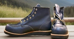 Red Wing 8853 Irish Setter 10E Moc Toe Boots Navy Indigo Portage w/Box 2014 - Bild 1 von 10