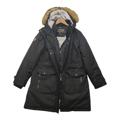 Abrigo parka utilitario de invierno Free Country Arctic Series XL negro Foto 1 de 4