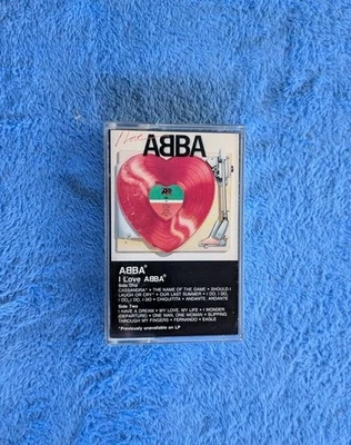 ABBA I Love Abba Cassette Tape 1984 Pop Music - Image 1 of 4