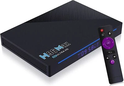 Android 11.0 TV Box 8GB RAM 128GB ROM H96 MAX RK3566 Quad Core with Dual Wi-Fii - Image 1 of 4