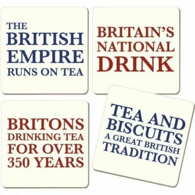 Britain's National Drink Coaster Set (4 Coasters), Great Britain Foto 1 de 3