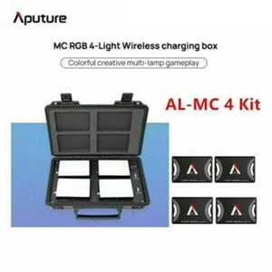 Aputure AL MC 4 Light Travel Kit RGB Film Light HSI CC TFull Color 3200K-6500K - Picture 1 of 10