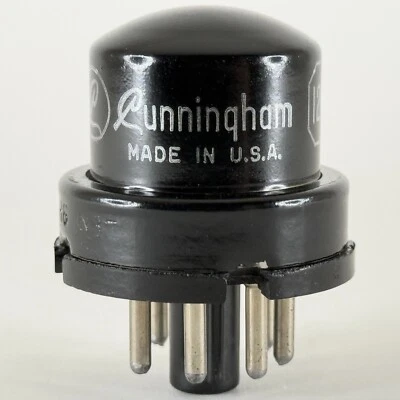 (1) Tubo Cunningham 12H6 equilibrado probado código de fecha 7-48 tubo de diodo doble Foto 1 de 4