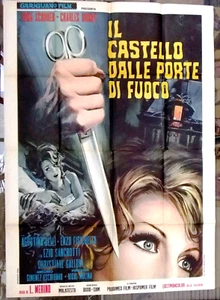  Póster original de la película il Castello dalle Porte (Charles Quiney) 2F años 70 - Imagen 1 de 4