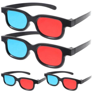 4 Stück Spielbrille 3D Film Miss Party für Erwachsene Kino - Bild 1 von 12