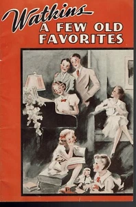 Watkins A Few Old Favorites Vintage Songs Tips Remedies Ads 50s Bklt J.R.Watkins - Picture 1 of 1