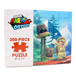 Nintendo Super Mario Odyssey Puzzle Wooded Kingdom 200 PCS Box w/ Sealed Bag - Picture 1 of 9