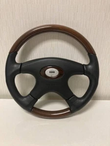 Momo Legal Wood Steering Wheel - Picture 1 of 3