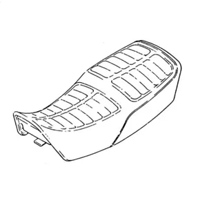 Suzuki GSX 250 E 1982 1983 ASIENTO NEGRO ASY original fabricante de equipos originales - Imagen 1 de 1