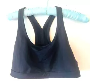 Women's CHAMPION Black Crossback Sports Bra - Size XL - Picture 1 of 2
