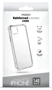 Mooov Coque semi-rigide renforcée pour apple iPhone 14 pro max transparente lege - Picture 1 of 1
