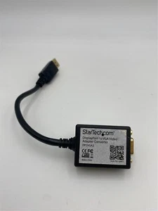 Startech DisplayPort To VGA Video Adapter Converter DP2VGA2 - Picture 1 of 5