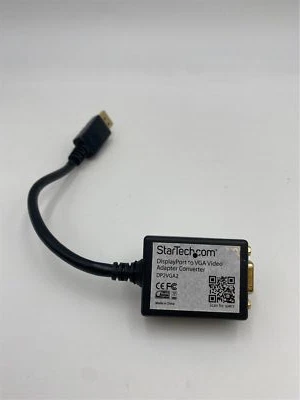 Startech DisplayPort To VGA Video Adapter Converter DP2VGA2 - Image 1 of 4