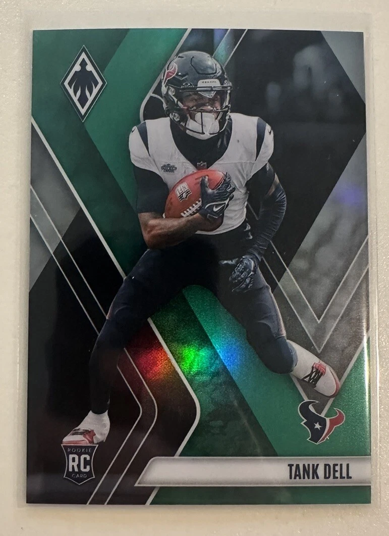 2023 Panini Phoenix TANK DELL Rookie RC Green Prizm 01/25 #135 Texans