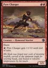 Magic the Gathering MTG Pyre Charger (38) DDA, Jace vs. Chandra   LP