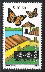 pt089 Mexico Turistico MNH paper 4 Sc#2141B Mc#2954 Et#mt089 - Picture 1 of 1