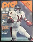 Pro! The Official Magazine Of The National Football League Walter Payton 1977