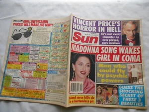 SUN Magazine-MARCH 8,1994 MADONNA - Picture 1 of 2