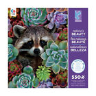 Ceaco Puzzle Nature's Beauty - Raccoon (550 Pieces) New