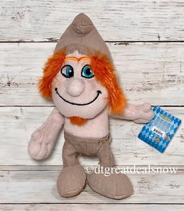 KellyToy Hackus Smurf Gray Orange Hair 2013 Stuffed Animal Plush - Picture 1 of 7